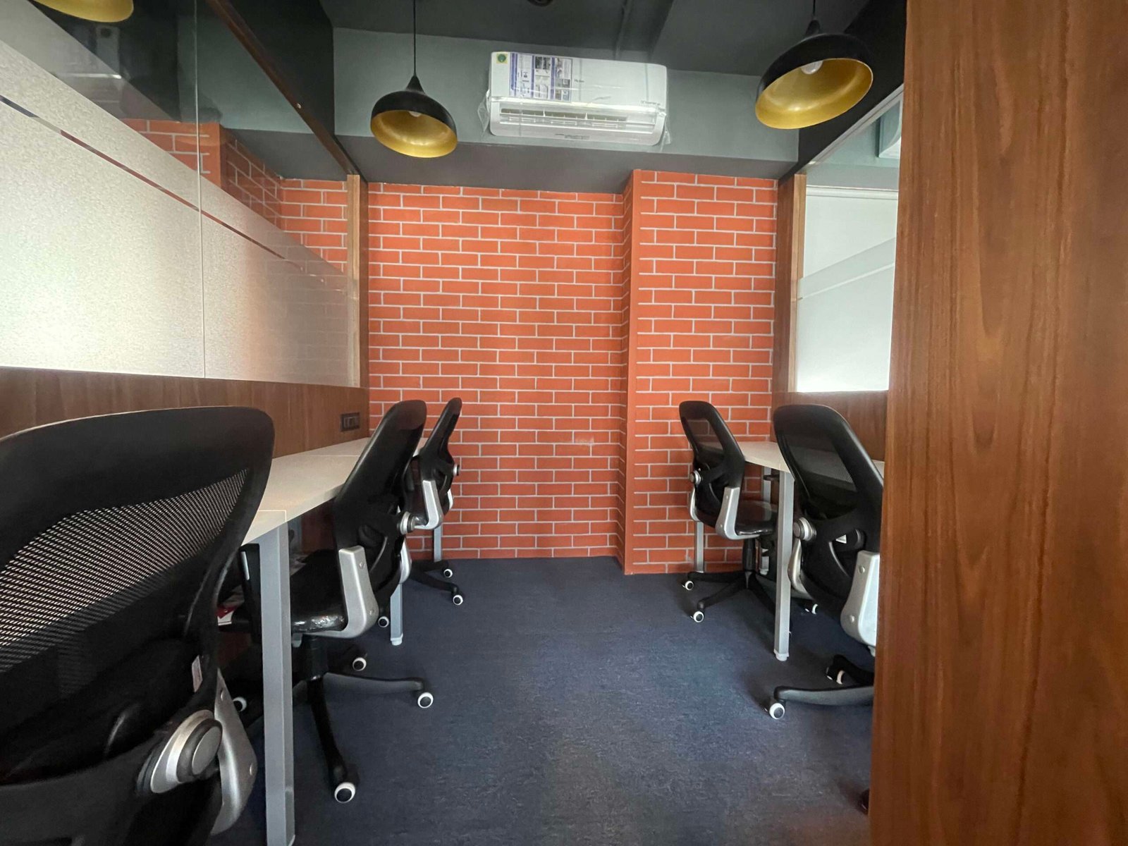 Interior view of Workin Space, a modern and flexible coworking environment